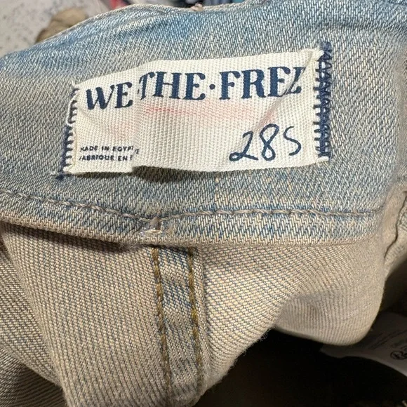 Free People We The Free Level Up Slit Slim Flare Jeans - Picture 8 of 8